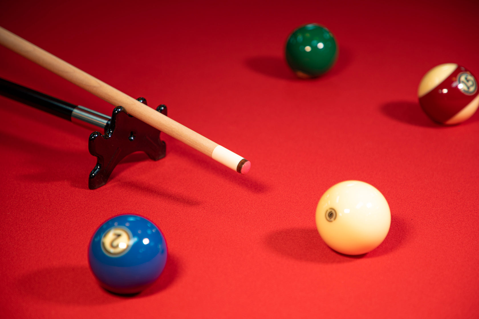 thumbnail image 2 of Delta Black "Bat Wing" Bridge Head For Pool Cues - Moosehead Style (JA 808B) 2 of 11