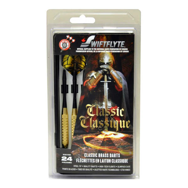SWIFTFLYTE CLASSIC BRASS DARTS – Canada Billard