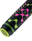 BAGUETTE DE CASSE POISON VX AVEC FLÈCHE EN FIBRE DE CARBONE - VERT/ROSE - WRAP TRICOLORE 13MM 19OZ