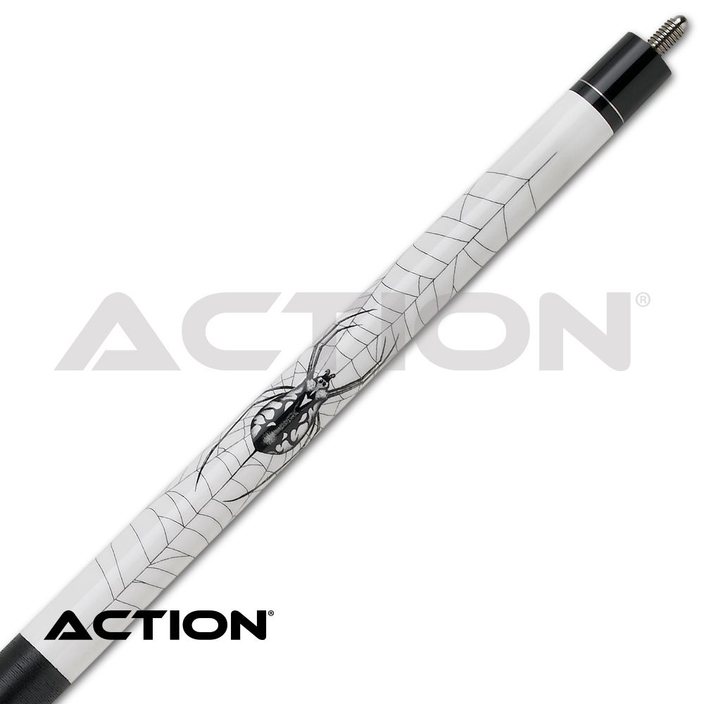 ACTION ADVENTURE POOL CUE ADV114 SPIDER 19OZ 13MM