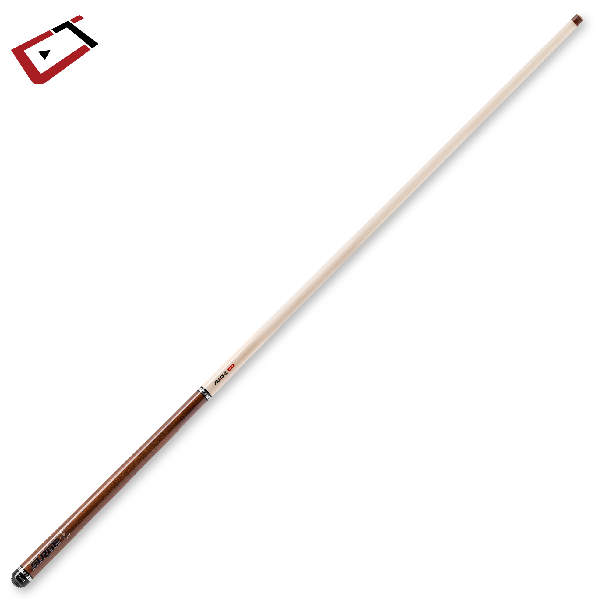 CUETEC AVID SURGE JUMP CUE BROWN STAIN – Canada Billard