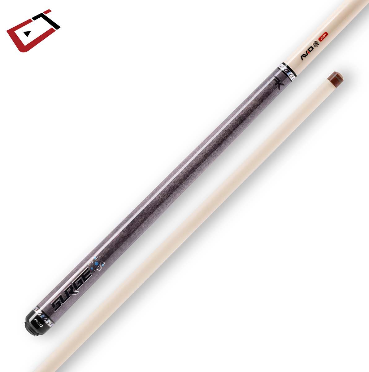 キューテック　AVID CUETEC AVID SURGE JUMP CUE GREY STAIN – Canada Billard