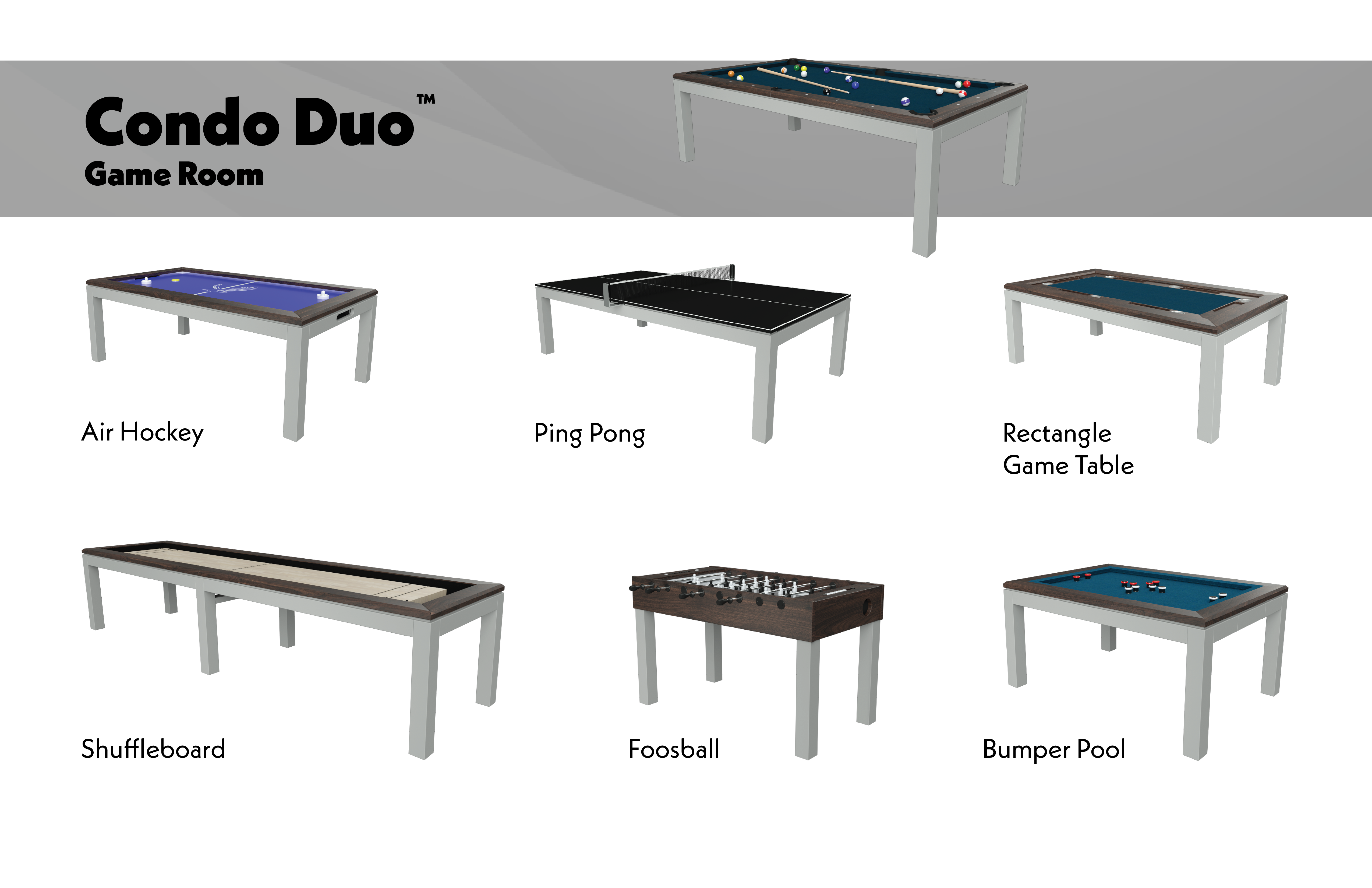 CONDO DUO GAME ROOM – Canada Billard