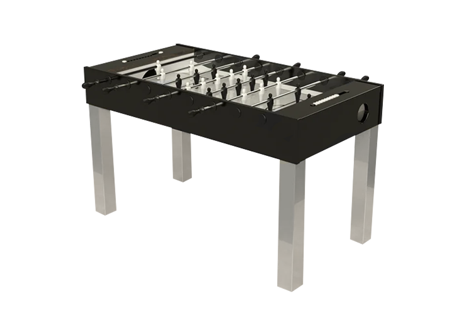 TABLE DE BABYFOOT LA CONDO EVOLUTION STAINLESS STEEL