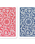 COPAG PLASTIC BRIDGE DECK CARDS 1546 JUMBO RED AND BLUE