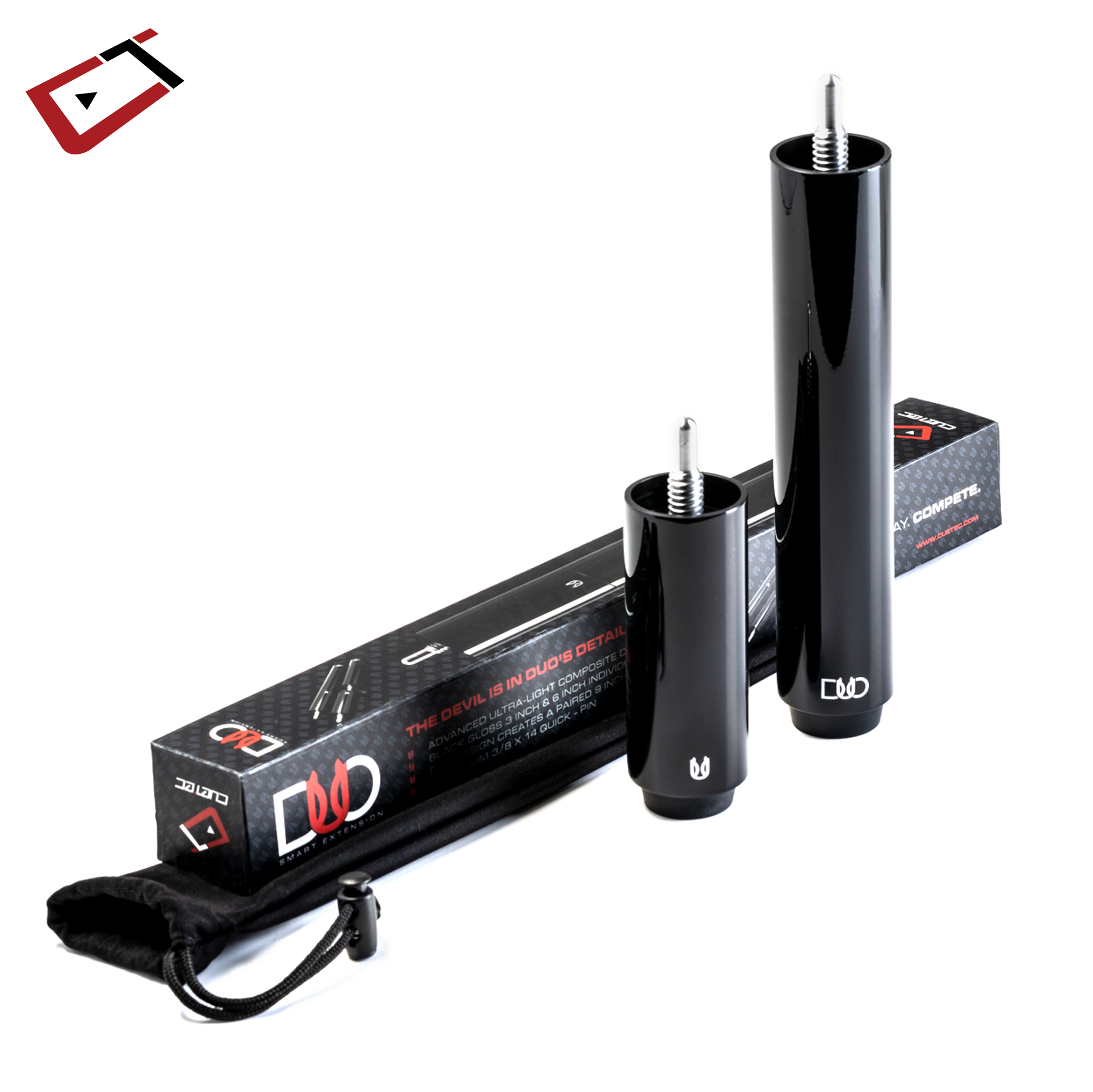 DUO® SMART EXTENSION POUR BAGUETTE DE BILLARD CUETEC AVID ET CYNERGY 2ÈME GÉNÉRATION