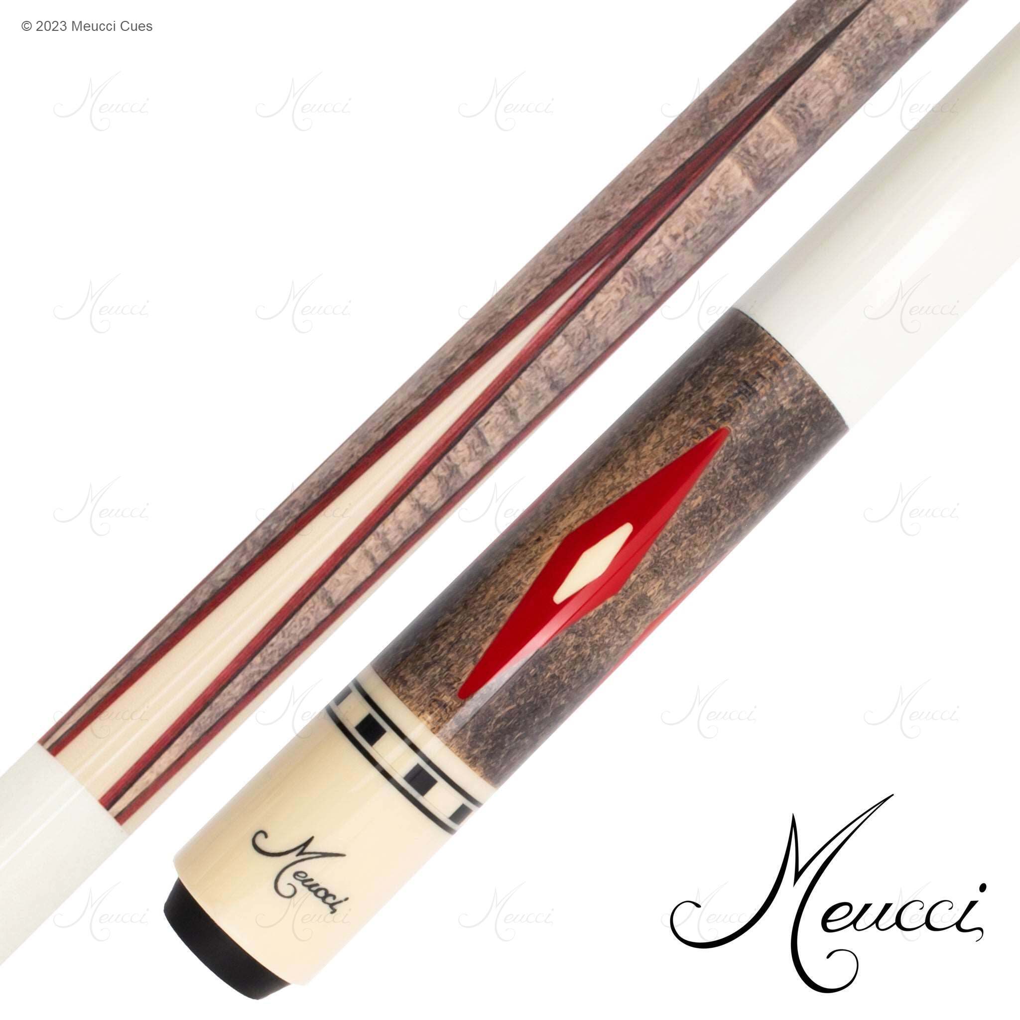 MEUCCI POOL CUE ECONOMY CURE 7 RED 19OZ 12.5MM – Canada Billard