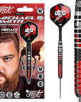 SHOT MICHAEL SMITH DEFIANT STEEL TIP DART SET - 90% TUNGSTEN BARRELS