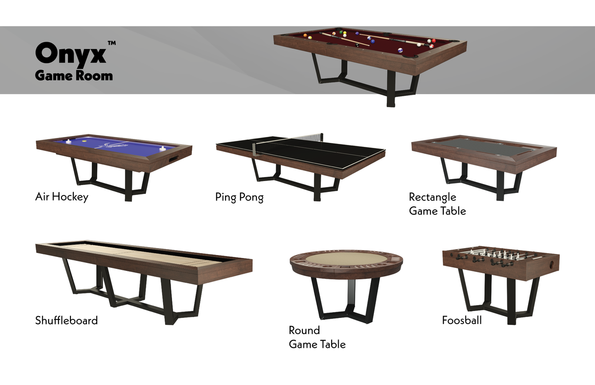 ONYX GAME ROOM – Canada Billard
