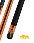 MANCHE PREDATOR P3 FLARE ORANGE UNI-LOC QUICK RELEASE GRIP EN CUIR DE LUXE (FLÈCHE NON-INCLUSE) - ÉDITION LIMITÉE