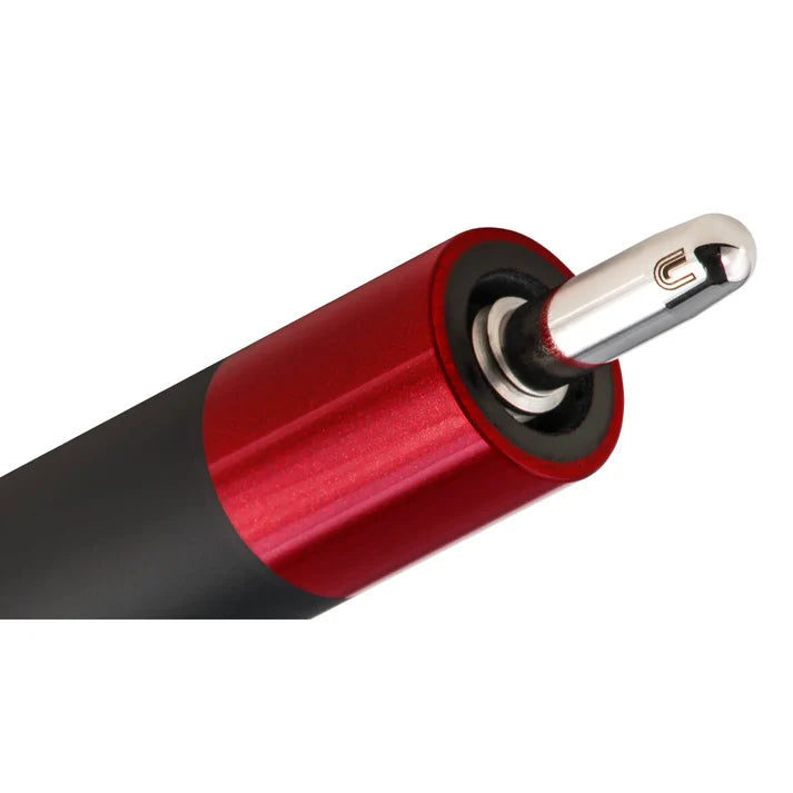 PREDATOR POOL CUE SP2 METALLIC 1 UNI-LOCK RED AND BLACK RED1 19OZ