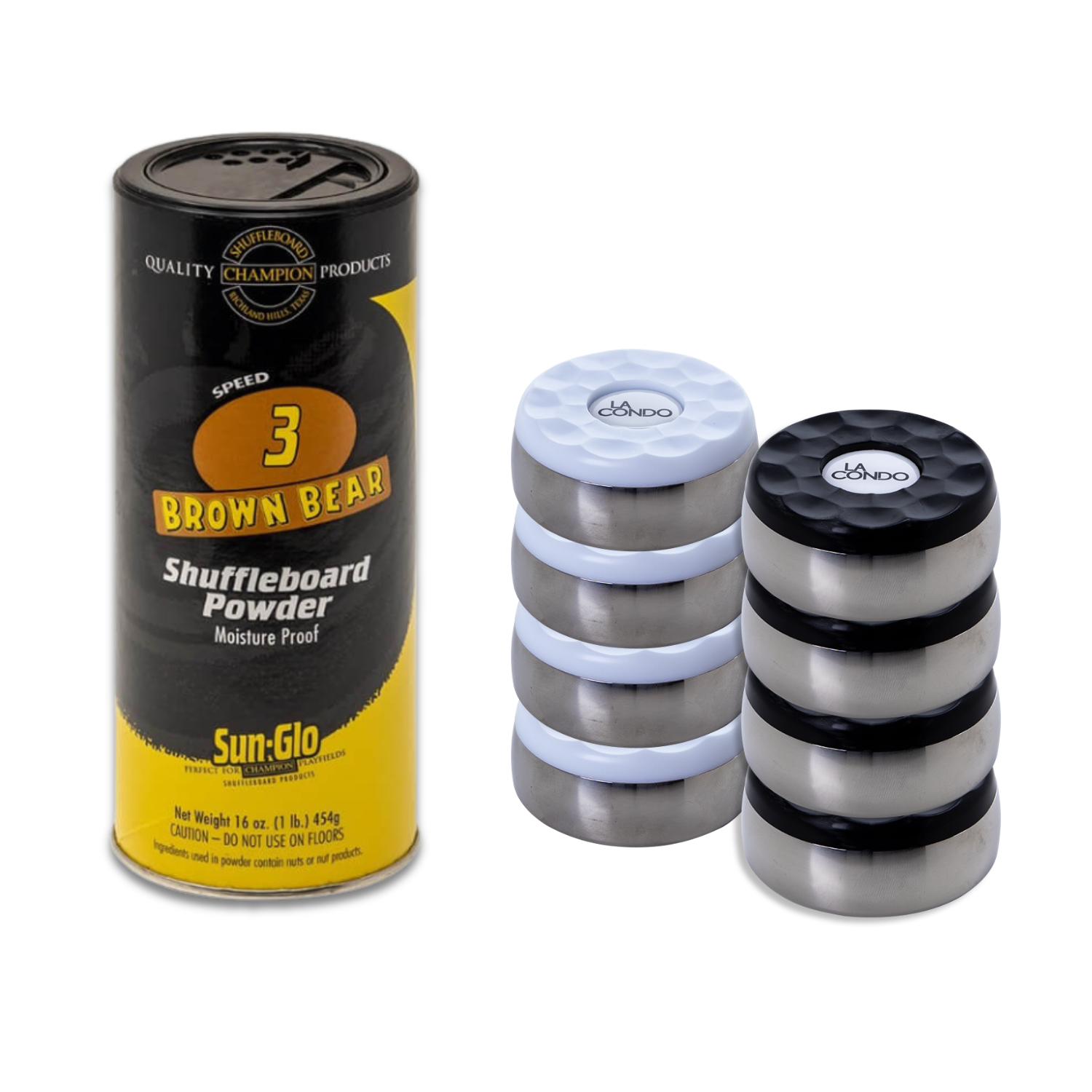 SHUFFLEBOARD TABLE ACCESSORIES BUNDLE