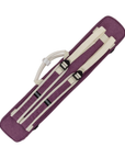 ÉTUI SOUPLE POUR BAGUETTES DE BILLARD ACTION BUTTERFLY AVEC BRETELLES DE SAC À DOS 3X5 - VIOLET