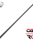 KODA SPORT POOL CUE LD4 SHAFT CARBON BLACK AND BLUE LEATHER WRAP 12.25MM 19OZ
