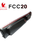 FALCON HARD CASE PVC LEATHER BLACK AND RED 2 BUTTS 4 SHAFTS