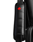 FALCON HARD CASE PVC LEATHER BLACK AND RED 2 BUTTS 4 SHAFTS