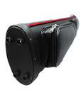 FALCON HARD CASE PVC LEATHER BLACK AND RED 2 BUTTS 4 SHAFTS