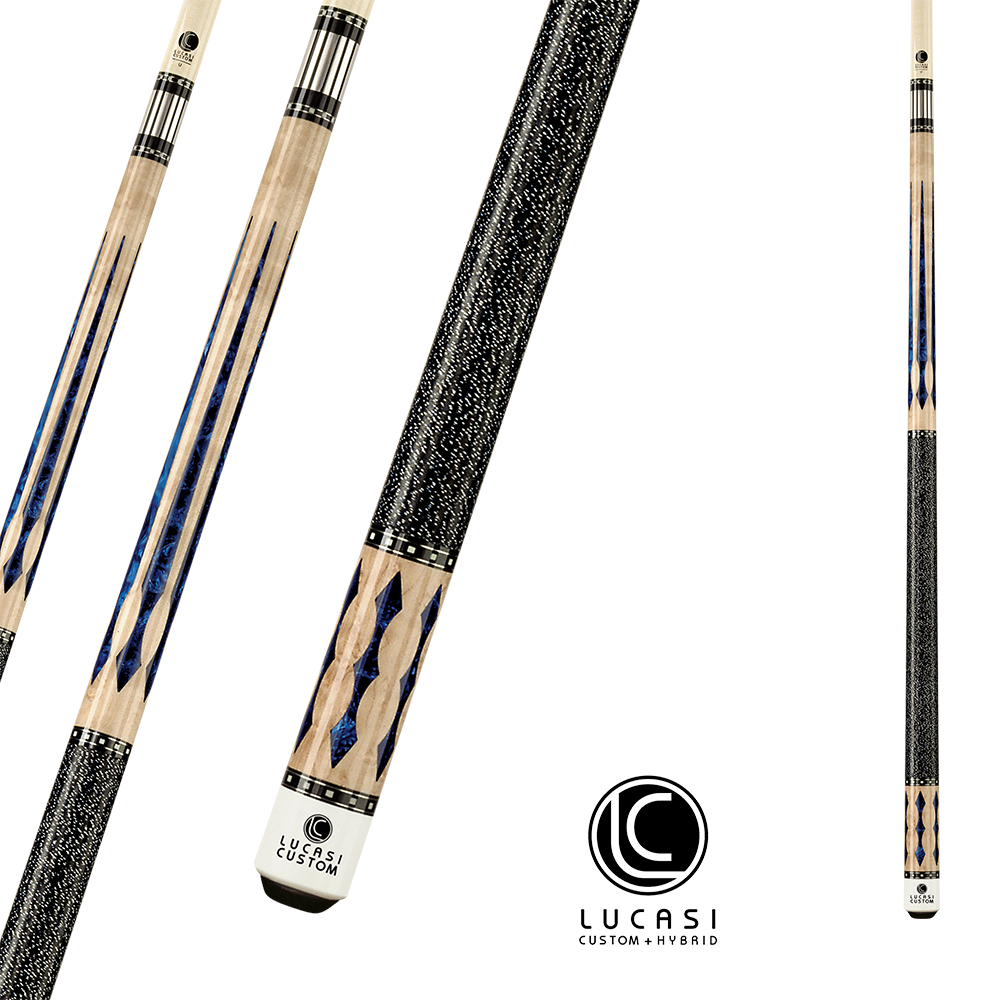 LUCASI POOL CUE LZ2004NB BLACK AND BEIGE 13MM 19OZ – Canada Billard