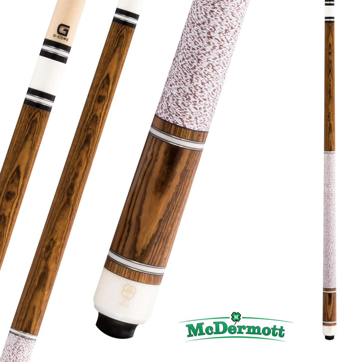 MCDERMOTT POOL CUE G-SERIES G224 BOCOTE 12.5MM 19OZ – Canada Billard