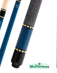 BAGUETTE DE BILLARD MCDERMOTT LUCKY SERIES L11 BLEU 13MM 19OZ