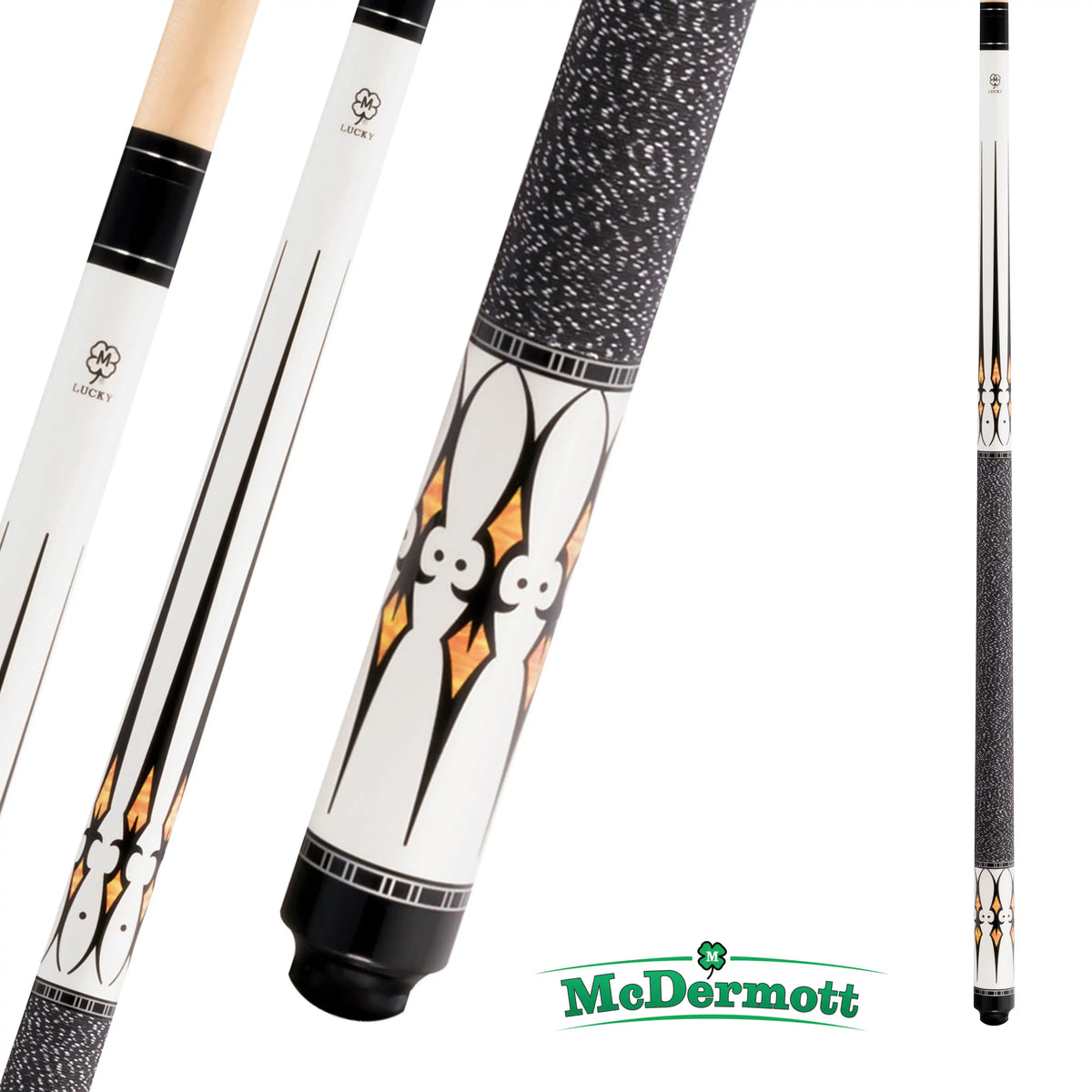 McDermott Lucky L49 Pool Cue With FREE McDermott Hard Case - 2-Piece, 58 Inches