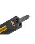 PREDATOR BUTT POOL CUE P3 BLACK AND GOLD NO WRAP UNI-LOC - LIMITED EDITION
