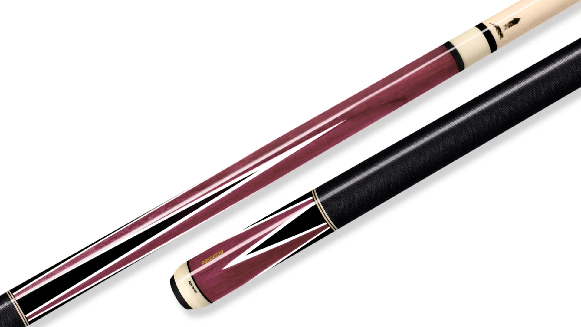 PREDATOR ASPIRE 1-9 POOL CUE PURPLE 12.55MM 19OZ