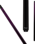 Baguette de billard Cuestix Scorpion en fibre de carbone - SCO124 - Mauve - Sneaky Pete