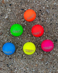 JACK ASSORTED COLORS ENGRAVED OBUT - SET OF 6