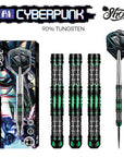 JEU DE FLÉCHETTES SHOT AI CYBERPUNK POINTE ACIER TUNGSTÈNE 90 % 24G