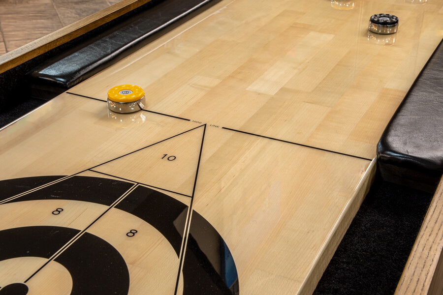 12' BROWN SHUFFLEBOARD MASTERSPEED – Canada Billard