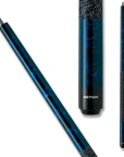 ACTION KIDS JR08 SWIRL CUE BLACK/NAVY WITH WRAP 52" 12MM 17OZ