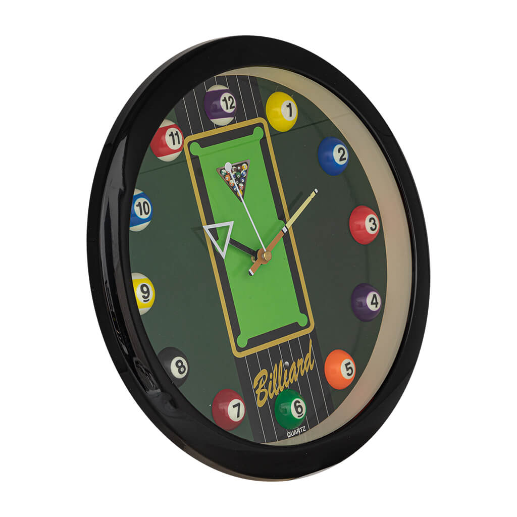 BILLIARD CLOCK TABLE 11'' DIAMETER