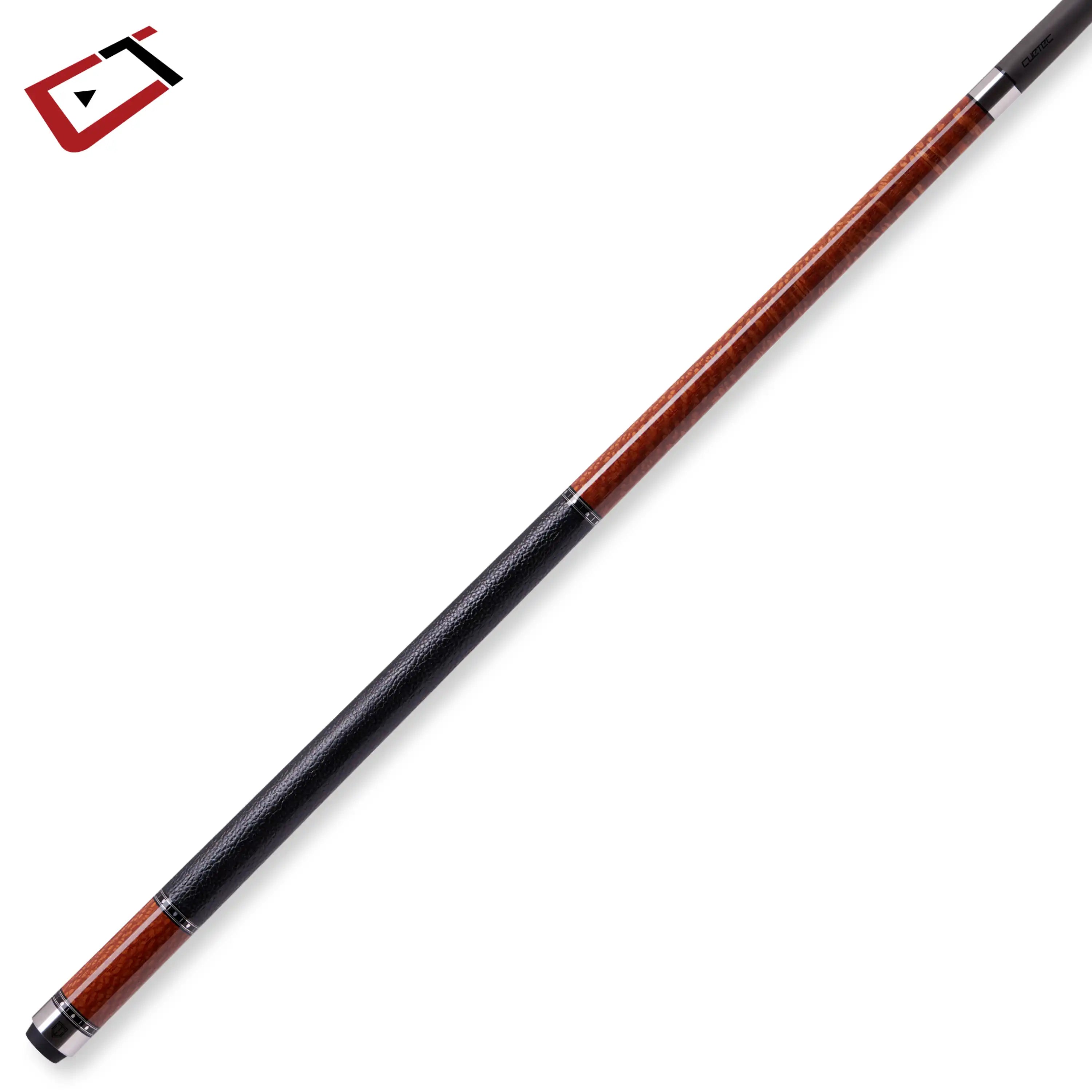 CUETEC CYNERGY TRUEWOOD LEOPARD II LEATHER WRAP 11.8MM 19OZ