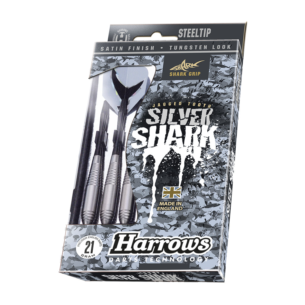 HARROWS SILVER SHARK STEEL TIP DARTS – Canada Billard