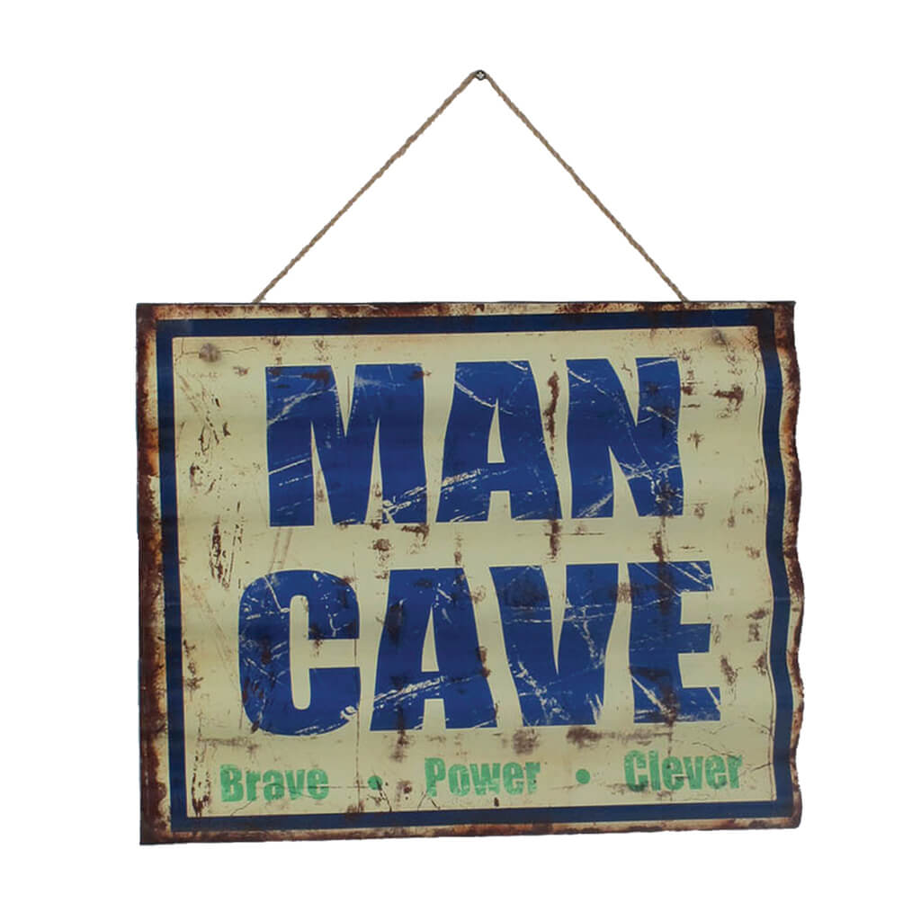 METAL SIGN-MAN CAVE