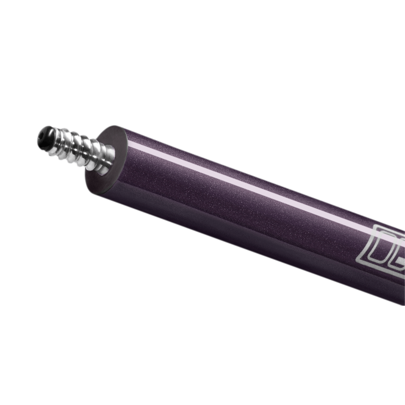 PREDATOR 52 PURPLE SHORTY SPORT POOL CUE - SPORT WRAP