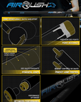 PREDATOR AIR RUSH JUMP CUE WITH WRAP AIR REVO SHAFT icons