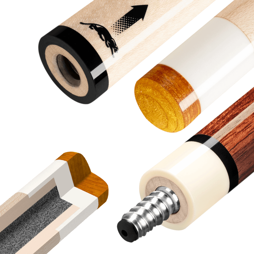 PREDATOR ASPIRE 1-7 POOL CUE WRAP WITH SHAFT PREDATOR ONE