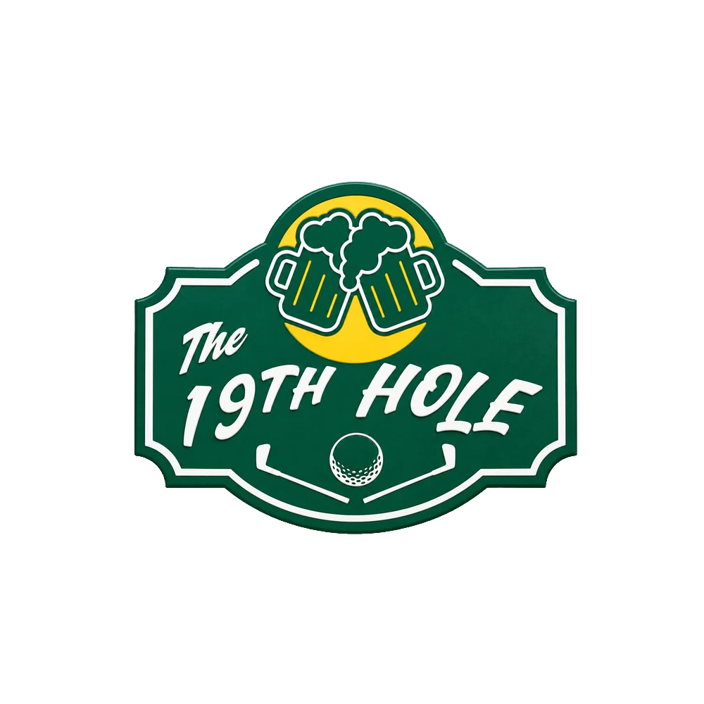 ENSEIGNE  "19TH HOLE" - ÉDITION LIMITIÉE
