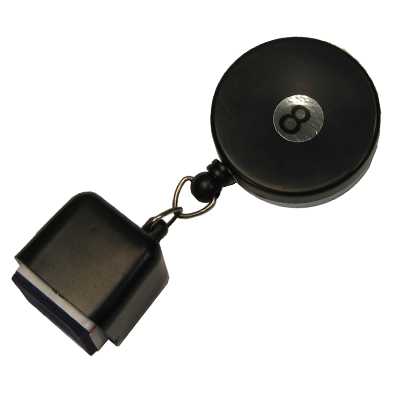 Lot De 2 Porte-Craie En Alliage D'Aluminium - Clip Professeur Anti-Poussière, Argenté, Pour Craies 9-10 Mm