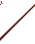 BAGUETTE DE BILLARD AVID CHROMA BORDEAUX SANS CORDE 12.25MM 19OZ