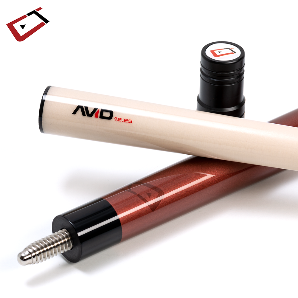 BAGUETTE DE BILLARD AVID CHROMA BORDEAUX SANS CORDE 11.75MM 19OZ