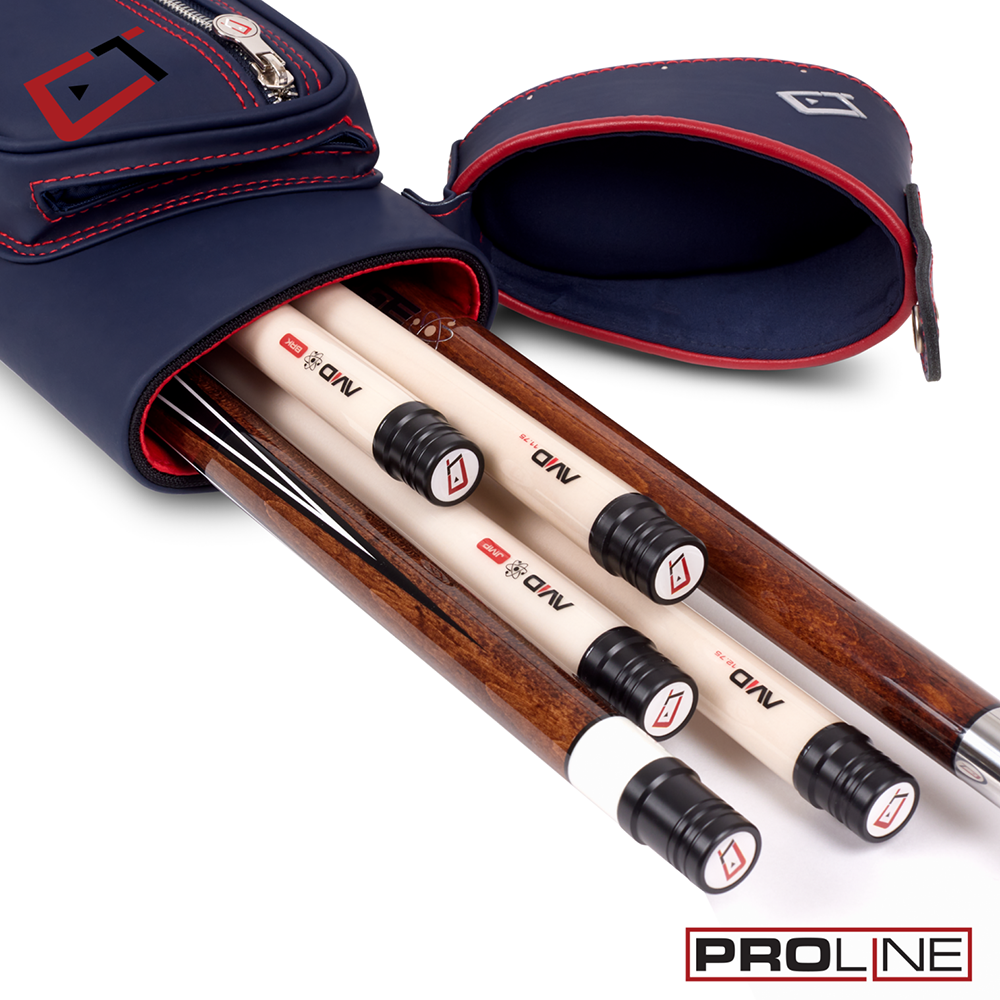 CUETEC PRO LINE 2X4 HARD CUE CASE -NAVY