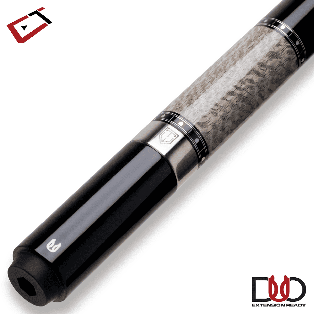CUETEC CYNERGY TRUEWOOD SYCAMORE II GREY/BLACK NO WRAP 12.5MM 19OZ