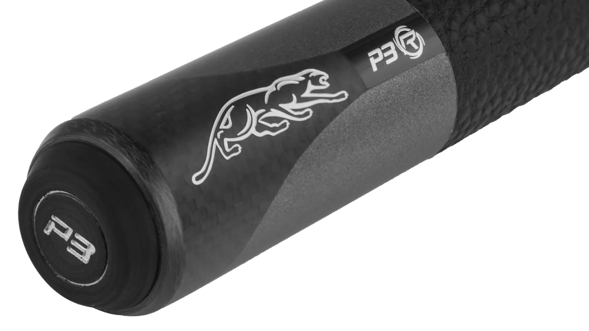 PREDATOR BUTT P3 REVO UNILOC POOL CUE METALLIC GREY LEATHER WRAP