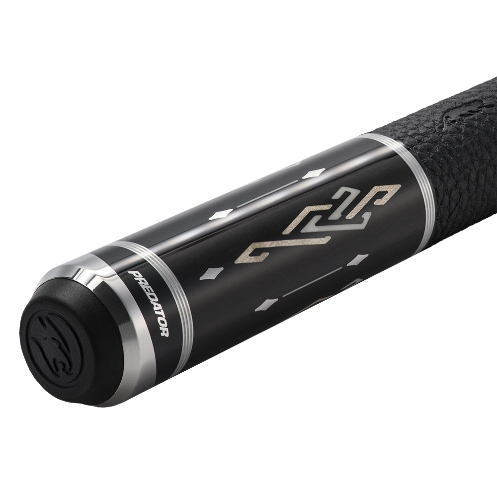 MANCHE PREDATOR BLAK 1 NOIR ÉBÈNE AVEC MOTIFS UNI-LOC GRIP EN CUIR DE LUXE (FLÈCHE NON-INCLUSE)