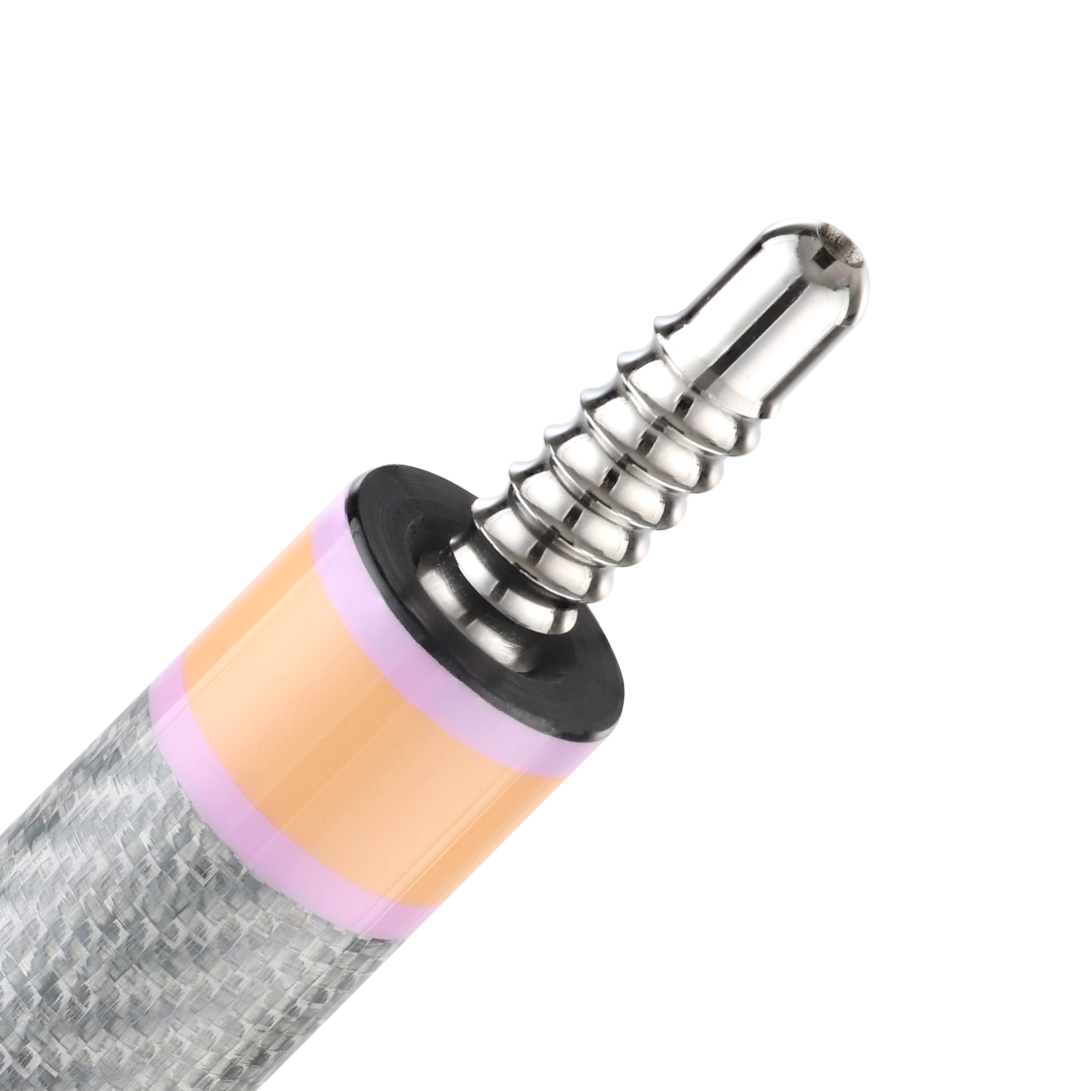 BAGUETTE DE BILLARD POISON CANDY SUGAR AVEC FLÈCHE EN FIBRE DE CARBONE - PÊCHE/LAVANDE - SANS WRAP 12.4MM 19OZ
