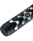 BAGUETTE DE SAUT ET DE CASSE VX AVEC FLÈCHE EN CARBONE - NOIRE/GRISE - WRAP TRICOLORE 13MM 19OZ