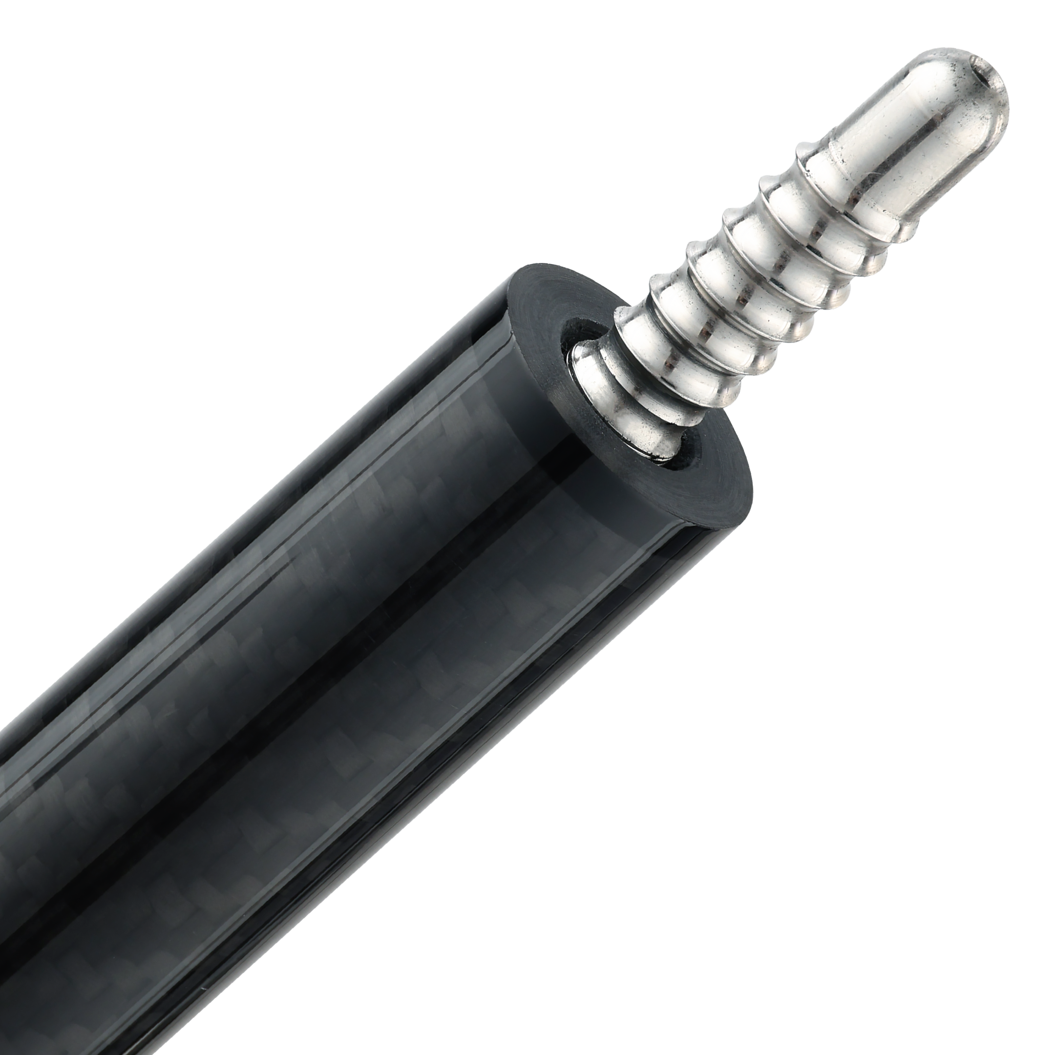 BAGUETTE DE SAUT ET DE CASSE VX AVEC FLÈCHE EN CARBONE - NOIRE/GRISE - WRAP TRICOLORE 13MM 19OZ